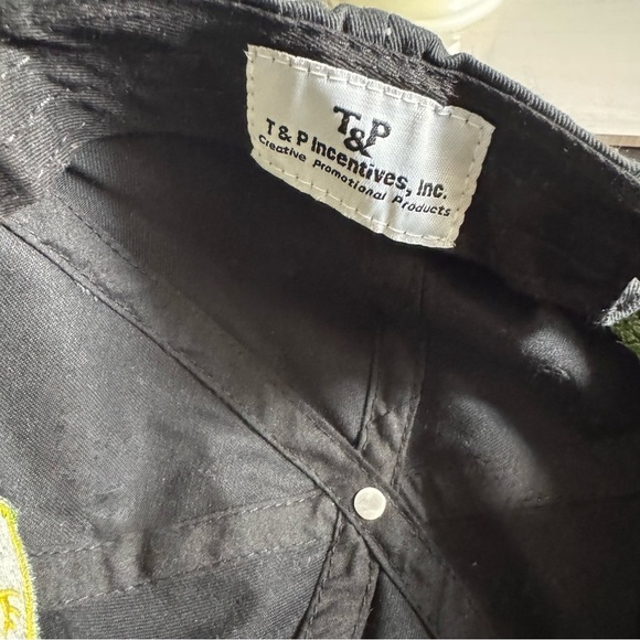 John Deere Black Hat with Green and Yellow Logo - Picture 7 of 7